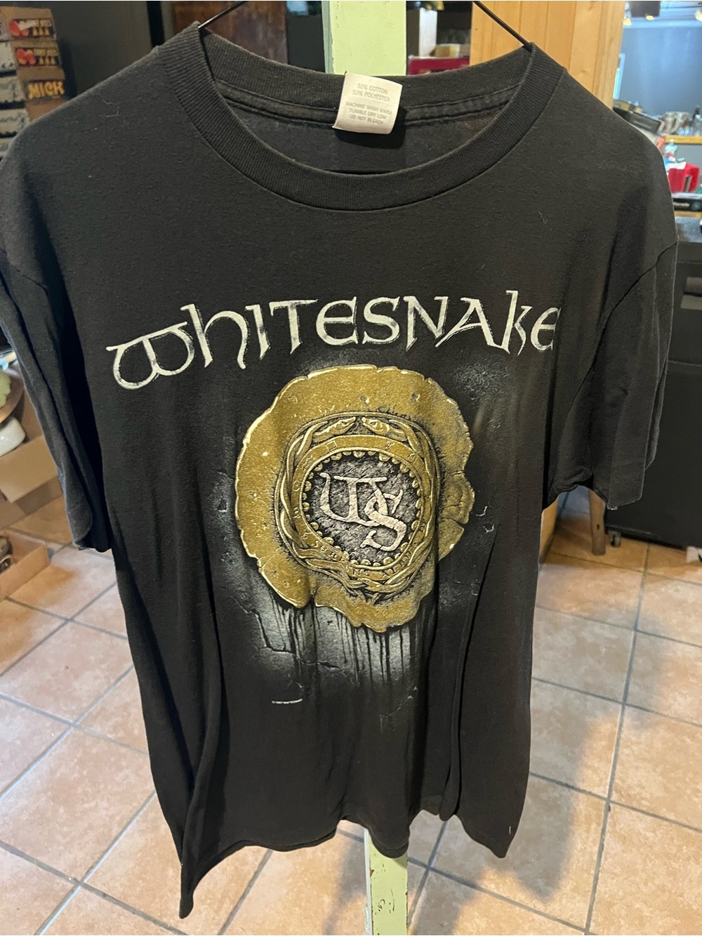 Black Graphic Band T-Shirt